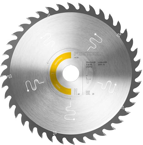 Festool Kreissägeblatt HW 254x2,4x30 W40 WOOD UNIVERSAL