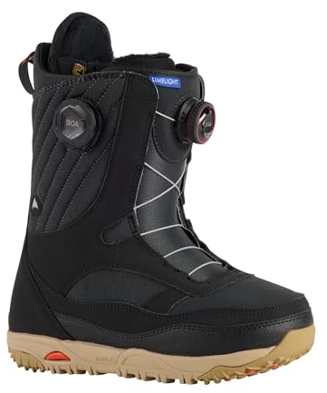 Burton Women's Limelight BOA Snowboard Boots, Size 8.5, Black