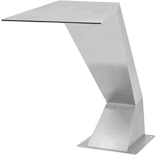 Fontana per Piscina in Acciaio Inox, Cascata per Esterni, Giardino, Piscine interrate, cascate, Fontana a Cascata, Regalo da Giardino