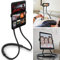 Flex'n'Chill Pro Support de Nuque Housse et Support pour Tablette, Fonction de Col de Cygne avec Pince de 2 Prises d'Lazy pour Smartphones et Tablettes Tels Que iPad iPhone Samsung, rotative étui