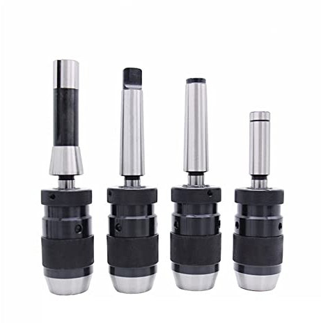 ICAMAS Bohrfutter Selbstspannendes Bohrfutter Morsekegel M10 M12 MT2 MT3 B10 B12 B16 B18 B22 Leichte Kegel-CNC-Maschine 1SET (Color : 1 Set, Size : MTA4-B16(1-16mm))