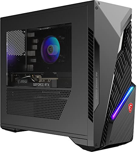MSI MAG Infinite S3 13NUC5-1058IT Desktop Gaming - Intel Core i5-13400F CPU, RTX 4060 GPU, 16GB DDR5 RAM, 1TB PCIe 4.0 NVMe SSD + 1TB HDD, Dissipazione ad aria, Wi-Fi 6E - Windows 11 Home