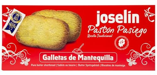 Joselín Pastón Pasiego de Mantequilla, Receta Tradicional de pastas pasiegas, 200 gr (Pack de 1)