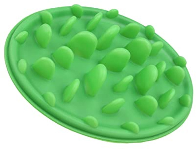 Happyyami 1pièce Bol Anti-avalement Silicone pour Chiens Et Animaux De Compagnie Grand Modèle Vert Réduit Les Risques De Gonflement Vomissements pour Réguler Obésité Canine Et