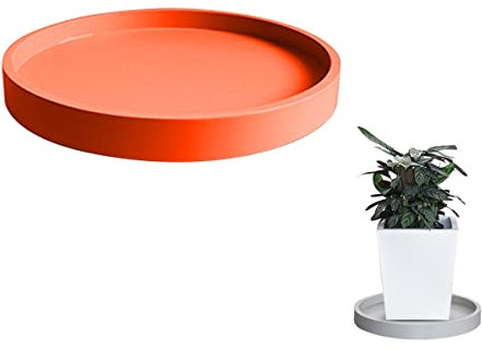 Soucoupes en plastique pour pots de fleurs Rouge 50 cm