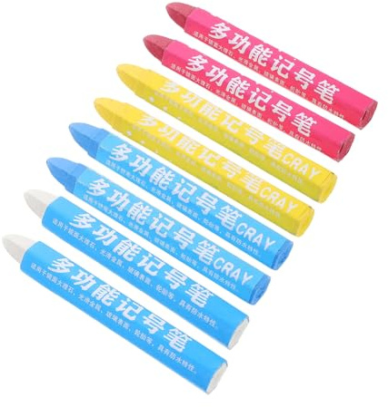 SEWOART 8piezas Para Neumáticos Crayones Para Coche Motocicleta Eléctrico Fácil De Usar y Visible