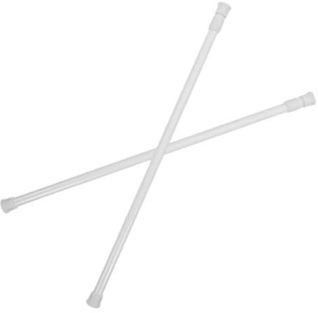 Ipetboom 2pezzi Asta Per Tendaggio Tensione Regolabile Da Asta Per Armadio Per Tendaggio Multiuso