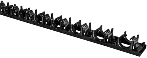 HTD Klemmschiene 10 Stück a 1 m 14-17 mm Heizrohr selbstklebend Befestigungsschiene Wandheizung Fussbodenheizung