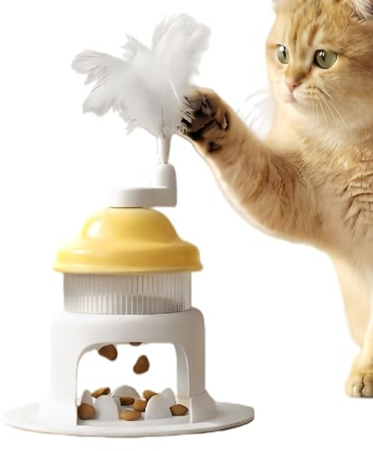 Fmzrbnih Jeux pour Chiens distribuant des bouchées,Distributeur De Snack Interactif | Jouet Puzzle avec Snack en Forme De Grattoir À Glace avec De Fun,pour Chiots Chatons Intr