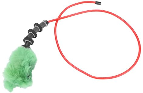 Aoresac Rengöringsrep för Ullpaintball Genom Skrapan, Lätt och Lätt Att Bära, Lämplig för 17,3 Mm Innerdiameter.Bra Uppgradering Alla Baller, Rengör Dina Fat med Ett Drag, Gjord Av (Grön)