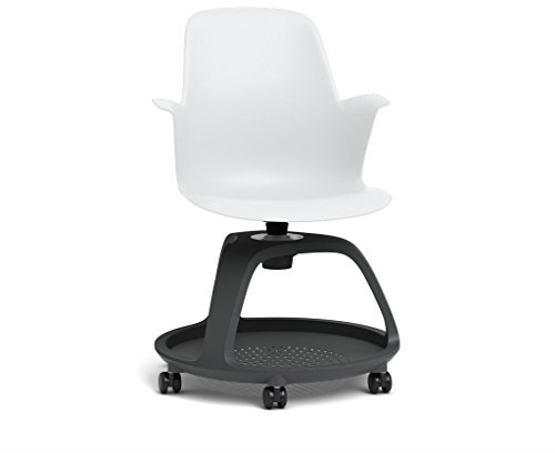 Steelcase Node Multipurpose Chair: Tripod Base - Standard Carpet Casters