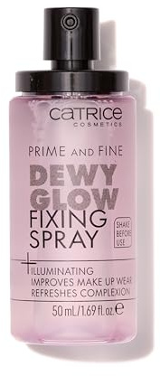 Catrice Prime & Fine Illuminating Dewy Glow Spray, Pack of 1