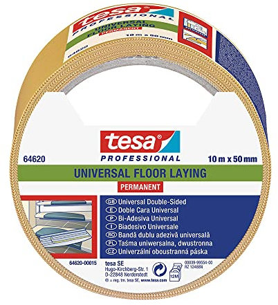 CINTA DOBLE CARA SUELOS 10M X 50MM 64620 TESA