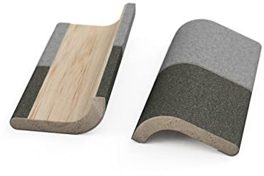 Lima de arena para piel y callos para escaladores, manos, dedos, palmas y uñas, doble cara, gruesa y fina (máx.)