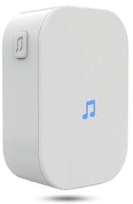 HESTIA Universal Wireless Doorbell Chime for Doorbell | 200m Long Range | 50 Melody Tones, Adjustable Volume | Plug in Chime Receiver | Not Compatible Arlo/RING/Blink/Tapo/Google nest/J4S/TECKNET