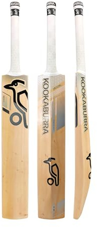 Kookaburra Nickel 8.1 Cricket Bat - Size Harrow, Silver