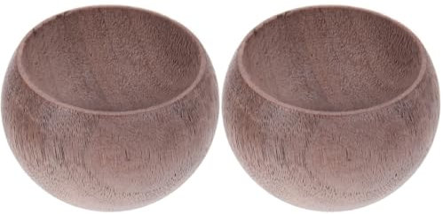Ciieeo 2 STK Diffusor bürogadges Wohnzimmer Dekoration aromatherapie kühler walnussknacker Verbrennung aufzeichnen Brenner Hausnuss-Duft-Tool Raumduft Holz Nussbaum Dark Grey