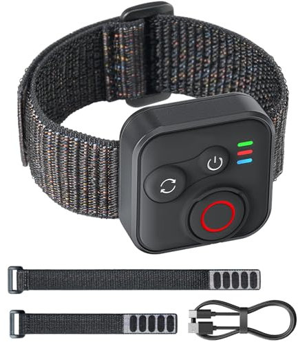 Telecomando wireless intelligente per Insta360 X5/X4/X3/ACE PRO/ACE PRO 2/GO3/GO3S, raggio di 50 m, Bluetooth con cinturino da polso