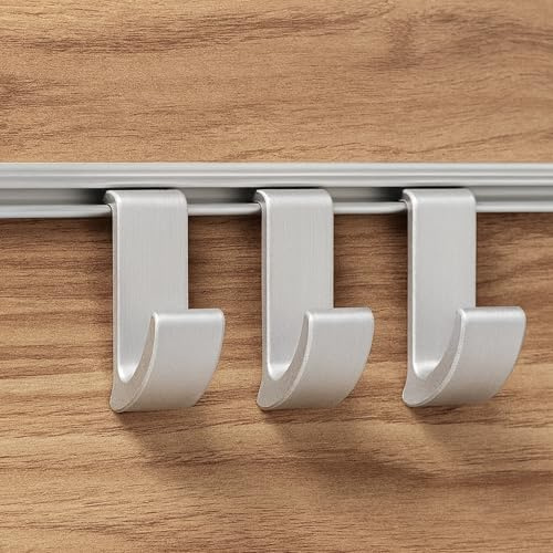 Sintrix Fab Hanging Hook Set of 3 - Compatible with Aluminium Profile Strip in Camper Vans - Kitchen Hooks for Motorhome, Suitable for Dethleffs, Bürstner, Crosscamp Häfele Hymer