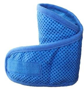 FACAIIO Pet Cooling Collar for Cats and Dogs, Breathable PVA Fabric with Cool Technology, Adjustable Fit Scarf for Hot Weather, Blue