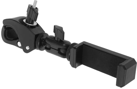 TOYANDONA Klarinetten Leier Handyhalter aus Kunststoff mit Drehbarem Mechanismus und Faltbarem Design für Musiker im Outdoor und Klassenzimmer Einsatz