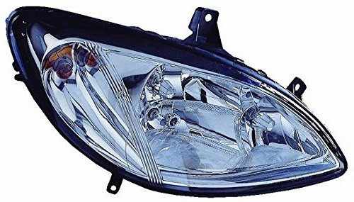 RICAMBIITALIA2017 Phare projecteur avant droit (côté passager) Mercedes Vita 2003-2010, V Viano W639 2003-2010, Halogène, Blanc, Réglage électrique, Voiture, Projecteur