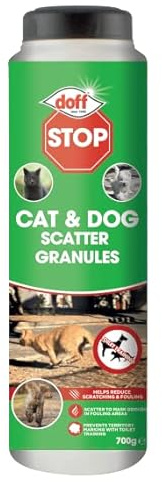 700g Cat & Dog Scatter Granules, Cat & Dog Repellent - Shaker Bottle Safe Sround the Garden