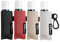 WK IEASON Lipstick Sleeve Lip Balm Holder Keychain Clip On Chapstick Holder Sleeve (Black/red/Grey/Beige)