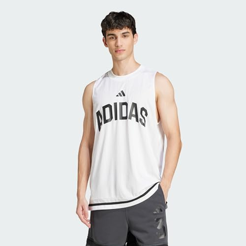 adidas För Män Seasonal Essentials US Sport Tanktop, white, L