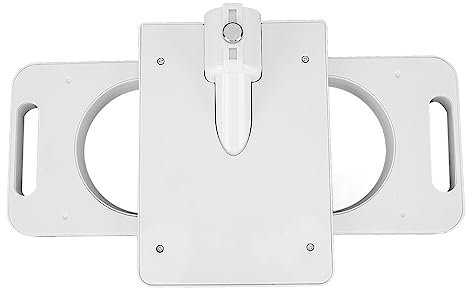 Hztyyier Fabricante de Moldes para Prensar Hamburguesas, Antiadherente, 2 Agujeros, ABS, para Uso Doméstico y en Restaurantes