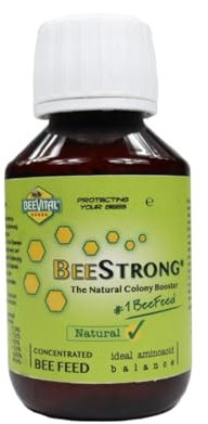 BeeStrong 500 ml Bienenfutter Bienenstock-Booster Eiweiß Brutnest Verbesserung starkes Bienenvolk perfekte Kombination mit VarroMed Imkerei Bienen Imker