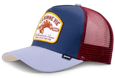 Djinns - La Bonne Vie #2 (Navy/Blue/Wine) - Trucker Cap Meshcap Hat Kappe Mütze Caps