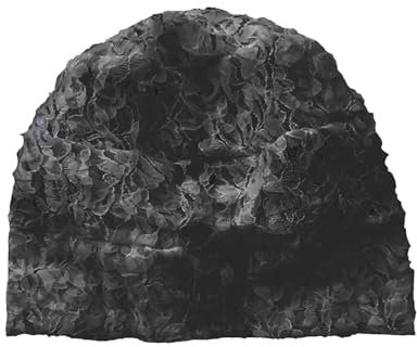 YUXITA Eleganter Pullover-Hut, Headwrap, Glockenhut, lässiger Hut für Musikfestival, einfacher Glockenhut