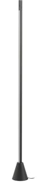 Lucande LED Stehlampe Linija dimmbar (Modern) in Schwarz aus Aluminium (1 flammig,) - Stehleuchte Floor Lamp Standleuchte Wohnzimmerlampe Wohnzimmerleuchte