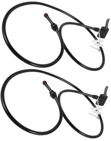 Abaodam Barrel Bike Floor Foot Pump Adapter Presta Valve Bike Pump Inflator Female Hose Extension Universal Tire Inflation System