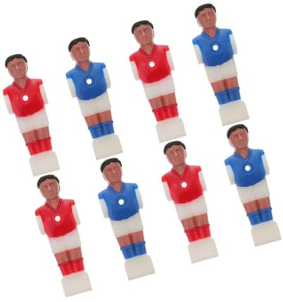 NULYLU 8stücke Tischfußball Figuren Hochwertige Fußballspieler Aus Kreative Athleten Statuen Für Tischfußballmaschinen Ergonomisches Design