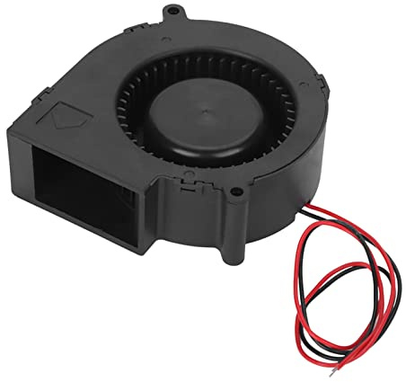Culnflun Ventilador de Aire para Barbacoa de 12 V para Parrilla de carbón, gestión de Incendios, Ventilador de Parrilla para Acampar, soplador portátil para cocinar al Aire Libre,