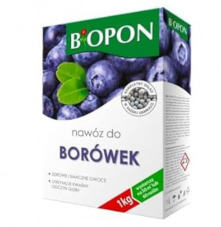 Concime mirtilli e piante acidofile 1kg - fertilizzante NPK granulare per 50m2