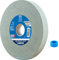 PFERD Schleifbockscheibe CARBIDE, 250x32x51mm, SiC 80, 39009729 – Weiche, aggressive Schleifscheibe für harte Materialien, z. B. Hartmetall, mit Reduzierhülse (32mm)