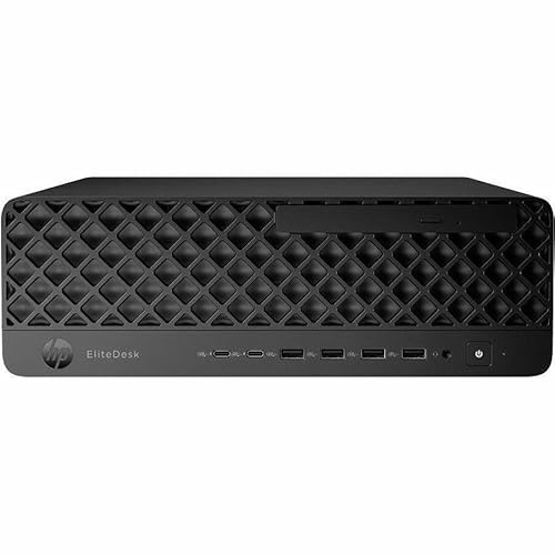 HP EliteDesk 8 G1i Desktop Computer - Intel Core Ultra 5 235 - vPro Technology - 16 GB - 512 GB SSD - Small Form Factor - Jack Black - Smart Buy