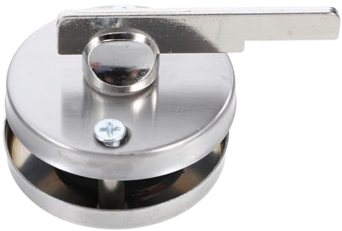 TOBBOMEY Türschloss aus Edelstahl mit Besetzt Schild Verriegelung für Öffentliche Toiletten Einfache Installation Indikatordesign Lochabstand 48mm für Badezimmer