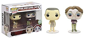 Pack 2 Figures Pop! Stranger Things Upside Down Eleven & Barb ECCC 2017 Exclusive