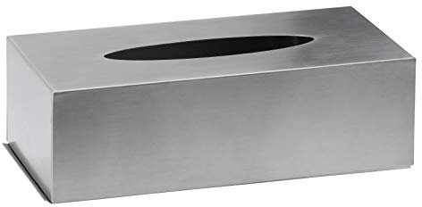 AMARE, Edelstahl, Silber, Kosmetiktücherbox