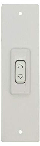 PLACCA COPRI AVVOLGITORE 185MM CON PULSANTE