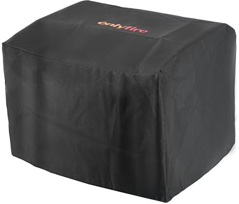 Onlyfire Housse Barbecue Exterieur pour la Plupart des Grils à Gaz 2 Brûleurs, Housse de Barbecue avec Poche et Cordon Ajustable, 600D Tissu Oxford, 54 × 43 × 35 cm