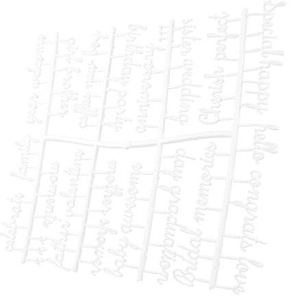 Tofficu 2 Satz Kunststoff Filzbuchstaben Austauschbar Für Filz Buchstabentafel Einfache Befestigung Büro Pinnwand Zubehör