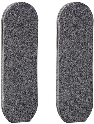 Lot de 20 limes au lieu de papier abrasif (grossier/fin), râpe pour callosités pour pieds secs et humides (100 et 180 grit)