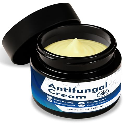 Cream 50g, Athletes Foot Cream for Ringworm and Jock Itch, Fast-Acting, Ideal for Body and Face (Clear, 55)