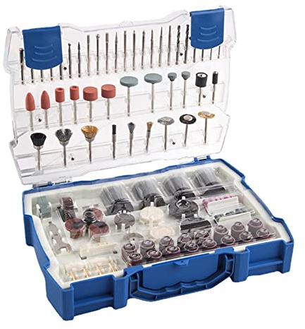 Asyduey Kit di Accessori da Taglio da 365 Pezzi, Kit di Accessori per Utensili, Montaggio Universale per un Facile Taglio, Rettifica, Intaglio, Lucidatura