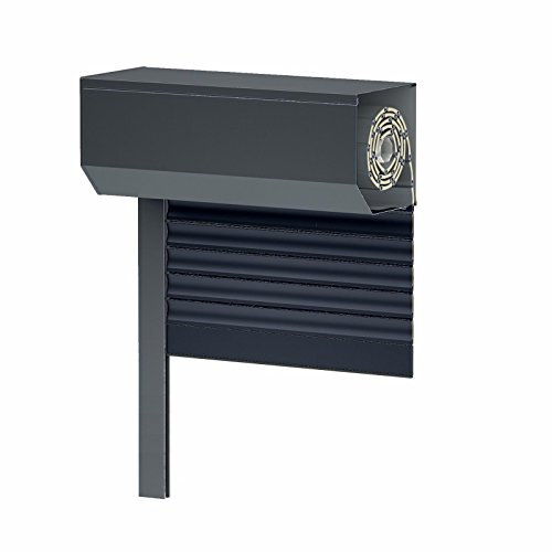 Vorbaurollladen SK45 - anthrazit - Aluminium BxH: 80x110 cm - Gurt - 39er Lamelle - Maßanfertigung ohne Aufpreis!